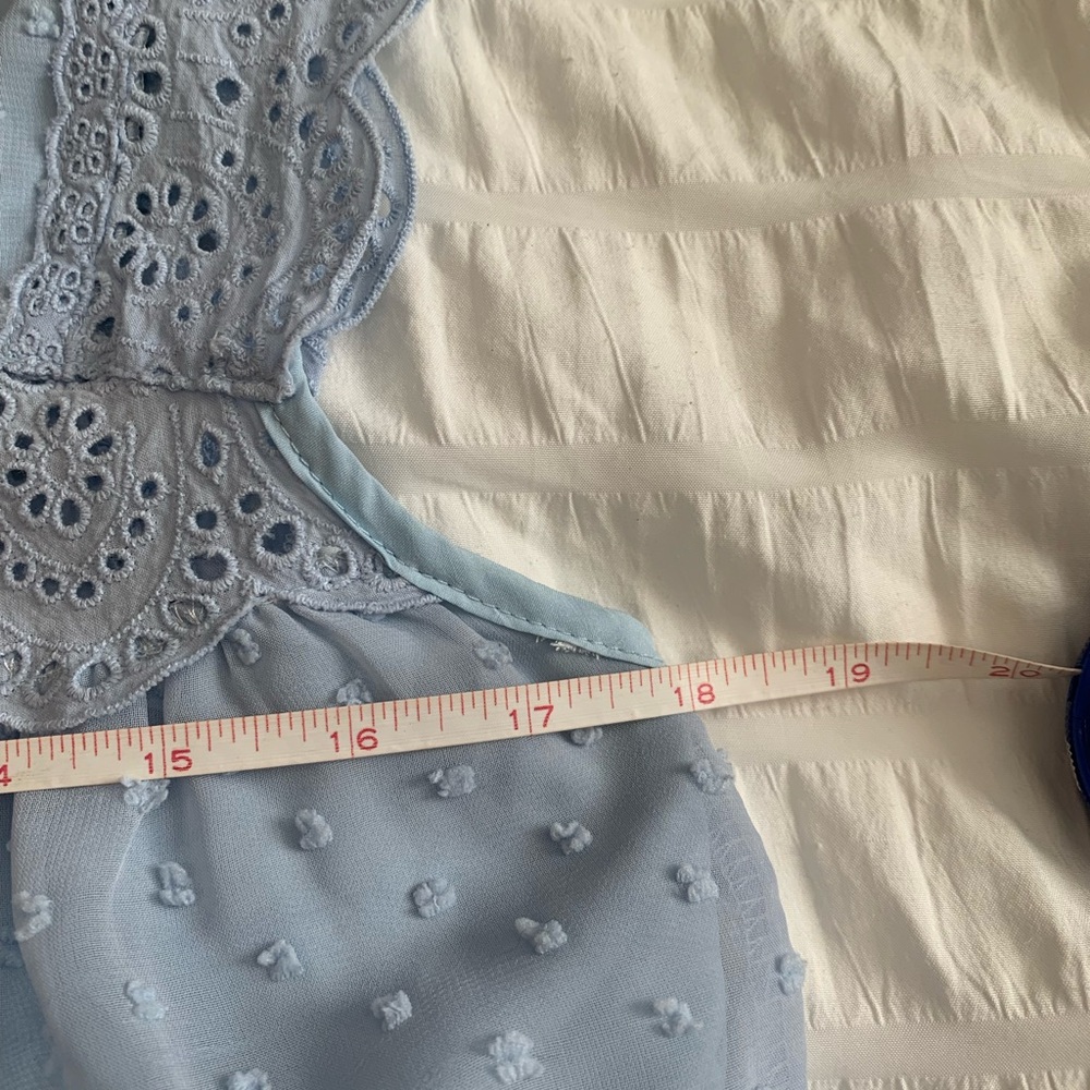 Pretty Powder Blue Top - Picture 9 of 16